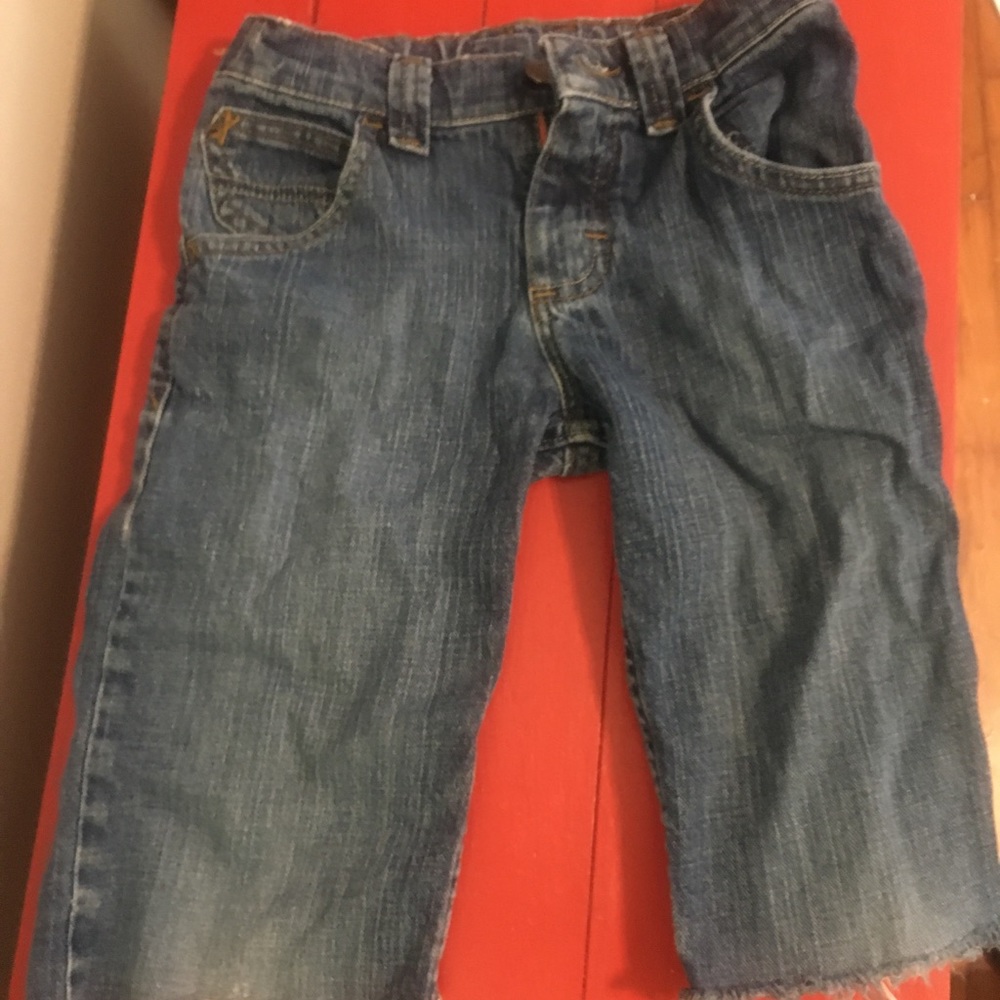 Boys Size 8 Regular Jeans-turned-cutoff-shorts